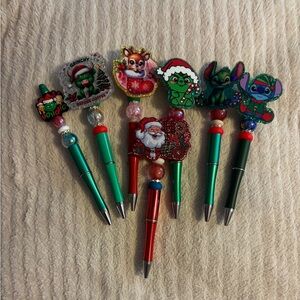 Festive Character Pens Set